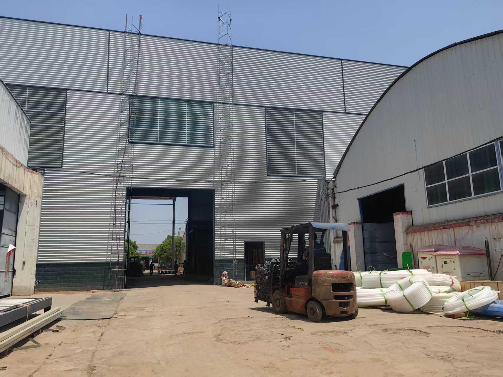 公司北廠區(qū)開始整體升級改造